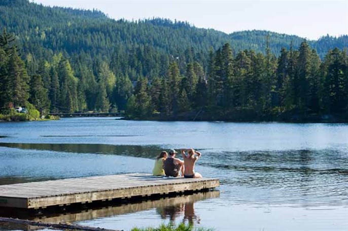 Alpha Lake Dock